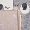 image:imageSAFAVIEH Carousel Kids Collection Accent Rug  4 x 6 Pink amp White Koala Design NonShedding amp Easy Care Ideal for High Traffic Areas for Boys amp Girls in Playroom Nursery Bedroom CRK195UPinkWhite