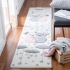 image:imageSAFAVIEH Carousel Kids Collection Accent Rug  4 x 6 Pink amp White Koala Design NonShedding amp Easy Care Ideal for High Traffic Areas for Boys amp Girls in Playroom Nursery Bedroom CRK195UIvoryPink