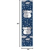 image:imageSAFAVIEH Carousel Kids Collection Accent Rug  4 x 6 Pink amp White Koala Design NonShedding amp Easy Care Ideal for High Traffic Areas for Boys amp Girls in Playroom Nursery Bedroom CRK195UNavyGrey