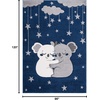 image:imageSAFAVIEH Carousel Kids Collection Accent Rug  4 x 6 Pink amp White Koala Design NonShedding amp Easy Care Ideal for High Traffic Areas for Boys amp Girls in Playroom Nursery Bedroom CRK195UNavyGrey