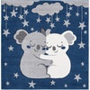 image:imageSAFAVIEH Carousel Kids Collection Accent Rug  4 x 6 Pink amp White Koala Design NonShedding amp Easy Care Ideal for High Traffic Areas for Boys amp Girls in Playroom Nursery Bedroom CRK195UNavyGrey