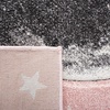 image:imageSAFAVIEH Carousel Kids Collection Area Rug  53 Square Pink amp Grey NonShedding amp Easy Care Ideal for High Traffic Areas for Boys amp Girls in Playroom Nursery Bedroom CRK135U
