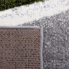 image:imageSAFAVIEH Hollywood Collection Area Rug  53 x 76 Grey amp Blue MidCentury Modern Design NonShedding amp Easy Care Ideal for High Traffic Areas in Living Room Bedroom HLW766FGreyGreen