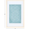 image:imageSAFAVIEH Home Collection Kotori SageIvory 14 x 23inch Boho Tribal Moroccan Wood Framed Textile Wall Art for Bedroom Living Room Foyer Dining Area Entryway