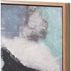 image:imageSAFAVIEH Home Collection Offshore Mists 36 x 24 Framed Linen Canvas Wall Art Decor Ideal for Living Room Bedroom Foyer Entryway