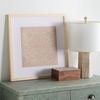 image:imageSAFAVIEH Home Collection Stenquist GoldBeige 18inch Square Boho Wood Framed Textile Wall Art for Bedroom Living Room Foyer Dining Area Entryway