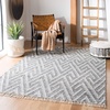image:imageSAFAVIEH Kilim Collection Area Rug  5 x 8 Black amp Ivory Handmade Moroccan Fringe Wool Ideal for High Traffic Areas in Living Room Bedroom KLM519ABlackIvory