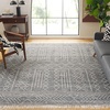 image:imageSAFAVIEH Kilim Collection Area Rug  5 x 8 Black amp Ivory Handmade Moroccan Fringe Wool Ideal for High Traffic Areas in Living Room Bedroom KLM521ABlackIvory