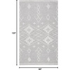 image:imageSAFAVIEH Kilim Collection Area Rug  5 x 8 Brown amp Ivory Handmade Moroccan Boho Rustic Cotton Ideal for High Traffic Areas in Living Room Bedroom KLM851TGreyIvory