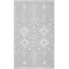 image:imageSAFAVIEH Kilim Collection Area Rug  5 x 8 Brown amp Ivory Handmade Moroccan Boho Rustic Cotton Ideal for High Traffic Areas in Living Room Bedroom KLM851TGreyIvory