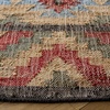 image:imageSAFAVIEH Kilim Collection Area Rug  5 x 8 Natural amp Red Flat Weave Jute Design Ideal for High Traffic Areas in Living Room Bedroom KLM758QNaturalRed