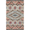 image:imageSAFAVIEH Kilim Collection Area Rug  5 x 8 Natural amp Red Flat Weave Jute Design Ideal for High Traffic Areas in Living Room Bedroom KLM758QNaturalRed