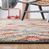 image:imageSAFAVIEH Kilim Collection Area Rug  5 x 8 Natural amp Red Flat Weave Jute Design Ideal for High Traffic Areas in Living Room Bedroom KLM758QNaturalRed
