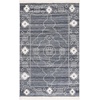 image:imageSAFAVIEH Kilim Collection Area Rug  6 x 9 Black amp Ivory Flat Weave Rustic Boho Tribal Design NonShedding amp Easy Care Ideal for High Traffic Areas in Living Room Bedroom KLM763ZBlackIvory