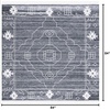 image:imageSAFAVIEH Kilim Collection Area Rug  6 x 9 Black amp Ivory Flat Weave Rustic Boho Tribal Design NonShedding amp Easy Care Ideal for High Traffic Areas in Living Room Bedroom KLM763ZBlackIvory