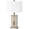 image:imageSAFAVIEH Lighting  Amiliana 32Inch Tassel Table Lamp  Cream  Transitional Ceramic Design  Ideal for Living Room Bedroom Entryway Home Office  LED Bulb Included LIT4000A