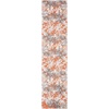 image:imageSAFAVIEH Madison Collection Area Rug  9 x 12 Grey amp Red Boho Abstract Distressed Design NonShedding amp Easy Care Ideal for High Traffic Areas in Living Room Bedroom MAD425RGreyOrange