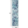 image:imageSAFAVIEH Madison Collection Area Rug  9 x 12 Grey amp Red Boho Abstract Distressed Design NonShedding amp Easy Care Ideal for High Traffic Areas in Living Room Bedroom MAD425RTurquoiseNavy
