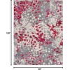 image:imageSAFAVIEH Madison Collection Area Rug  9 x 12 Grey amp Red Boho Abstract Distressed Design NonShedding amp Easy Care Ideal for High Traffic Areas in Living Room Bedroom MAD425RGreyRed