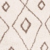 image:imageSAFAVIEH Moroccan Fringe Shag Collection Area Rug  53 x 76 Ivory amp Grey Boho Tribal Design NonShedding amp Easy Care 2inch Thick Ideal for High Traffic Areas in Living Room Bedroom MFG333AIvoryGrey