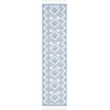 image:imageSAFAVIEH Moroccan Tassel Shag Collection Accent Rug  45 x 65 Ivory amp Light Blue 075inch Thick Ideal for High Traffic Areas in Entryway Living Room Bedroom MTS452BIvoryLight Blue
