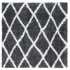 image:imageSAFAVIEH Moroccan Tassel Shag Collection Area Rug  53 x 76 Grey amp Ivory Boho Design NonShedding amp Easy Care 15inch Thick Ideal for High Traffic Areas in Living Room Bedroom MTS359FGreyIvory