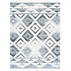 image:imageSAFAVIEH Moroccan Tassel Shag Collection Area Rug  53 x 76 Grey amp Ivory Boho Design NonShedding amp Easy Care 2inch Thick Ideal for High Traffic Areas in Living Room Bedroom MTS661FGreyIvory