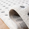 image:imageSAFAVIEH Moroccan Tassel Shag Collection Area Rug  53 x 76 Ivory amp Grey Boho Design NonShedding amp Easy Care 2inch Thick Ideal for High Traffic Areas in Living Room Bedroom MTS690AIvoryGrey