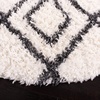 image:imageSAFAVIEH Moroccan Tassel Shag Collection Area Rug  53 x 76 Ivory amp Light Grey Boho NonShedding amp Easy Care 15inch Thick Ideal for High Traffic Areas in Living Room Bedroom MTS335BIvoryDark Grey