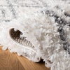image:imageSAFAVIEH Moroccan Tassel Shag Collection Area Rug  53 x 76 Ivory amp Light Grey Boho NonShedding amp Easy Care 15inch Thick Ideal for High Traffic Areas in Living Room Bedroom MTS335BIvoryLight Grey
