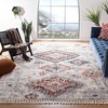 image:imageSAFAVIEH Morocco Collection Accent Rug  4 x 6 Ivory amp Multi Moroccan Boho Tribal Design NonShedding amp Easy Care Ideal for High Traffic Areas in Entryway Living Room Bedroom MRC954AIvoryMulti