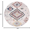 image:imageSAFAVIEH Morocco Collection Accent Rug  4 x 6 Ivory amp Multi Moroccan Boho Tribal Design NonShedding amp Easy Care Ideal for High Traffic Areas in Entryway Living Room Bedroom MRC954AIvoryMulti