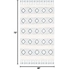 image:imageSAFAVIEH Natura Collection Accent Rug  4 x 6 Ivory amp Blue Handmade Moroccan Boho Tassel Wool Ideal for High Traffic Areas in Entryway Living Room Bedroom NAT678AIvoryBlue