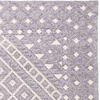 image:imageSAFAVIEH Natura Collection Area Rug  9 x 12 Cream amp Purple Handmade Diamond Wool Ideal for High Traffic Areas in Living Room Bedroom NAT628UCreamPurple