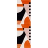 image:imageSAFAVIEH Rodeo Drive Collection Area Rug  8 Square Gold Handmade MidCentury Modern Abstract Wool Ideal for High Traffic Areas in Living Room Bedroom RD863AIvoryRust