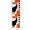 image:imageSAFAVIEH Rodeo Drive Collection Area Rug  8 Square Gold Handmade MidCentury Modern Abstract Wool Ideal for High Traffic Areas in Living Room Bedroom RD863AIvoryRust