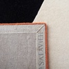 image:imageSAFAVIEH Rodeo Drive Collection Area Rug  8 Square Gold Handmade MidCentury Modern Abstract Wool Ideal for High Traffic Areas in Living Room Bedroom RD863AIvoryRust