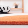 image:imageSAFAVIEH Rodeo Drive Collection Area Rug  8 Square Gold Handmade MidCentury Modern Abstract Wool Ideal for High Traffic Areas in Living Room Bedroom RD863AIvoryRust