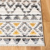 image:imageSAFAVIEH Sedona Collection Area Rug  53 x 79 Ivory amp Grey Moroccan Boho Tribal Design NonShedding amp Easy Care Ideal for High Traffic Areas in Living Room Bedroom SED883AIvoryCharcoal