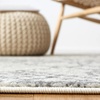 image:imageSAFAVIEH Tulum Collection Area Rug  55 x 77 Dark Grey amp Ivory Moroccan Boho Tribal Design NonShedding amp Easy to Clean Ideal for Living Room Bedroom Dining Space TUL634FDark GreyIvory