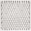 image:imageSAFAVIEH Tulum Collection Area Rug  55 x 77 Ivory amp Black Moroccan Boho Tribal Design NonShedding amp Easy to Clean Ideal for Living Room Bedroom Dining Space TUL650AIvoryBlack