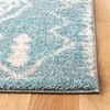 image:imageSAFAVIEH Tunisia Collection Area Rug  53 x 77 Aqua amp Ivory Moroccan Tribal Design NonShedding amp Easy Care Ideal for High Traffic Areas in Living Room Bedroom TUN736JAquaIvory