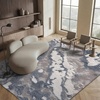 image:imageSAFAVIEH Area Rug 8x10  Horizon Shag Collection  Large  Grey amp Blue Modern Design NonShedding amp Easy Cleaning Ultra Plush Thick Pile Ideal for Living Room Bedroom Dining Space HZN890G