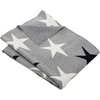 image:imageSAFAVIEH Baby Collection Star Grey and Ivory 32 x 40 Cotton Throw Blanket