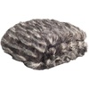 image:imageSAFAVIEH Faux Pheasant Throw Blanket BlackGreyBlackGrey