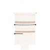 image:imageSAFAVIEH Home Collection Sedona 119 IvoryBlack Boho Tribal Woven Wool amp Linen Tassel Fringe Tapestry Hanging Wall Art