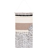 image:imageSAFAVIEH Home Collection Sedona 120 IvoryBlack Boho Tribal Woven Wool amp Jute Tassel Fringe Tapestry Hanging Wall ArtIvoryBlack