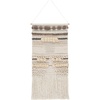 image:imageSAFAVIEH Home Collection Sedona Highwind Boho Tribal IvoryBeige Woven Tapestry Hanging Wall Art