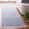 image:imageSAFAVIEH Kilim Collection Area Rug  6 x 9 Black amp Ivory Flat Weave Rustic Boho Tribal Design NonShedding amp Easy Care Ideal for High Traffic Areas in Living Room Bedroom KLM763ZBlueIvory