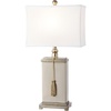 image:imageSAFAVIEH Lighting  Amiliana 32Inch Tassel Table Lamp  Cream  Transitional Ceramic Design  Ideal for Living Room Bedroom Entryway Home Office  LED Bulb Included LIT4000A